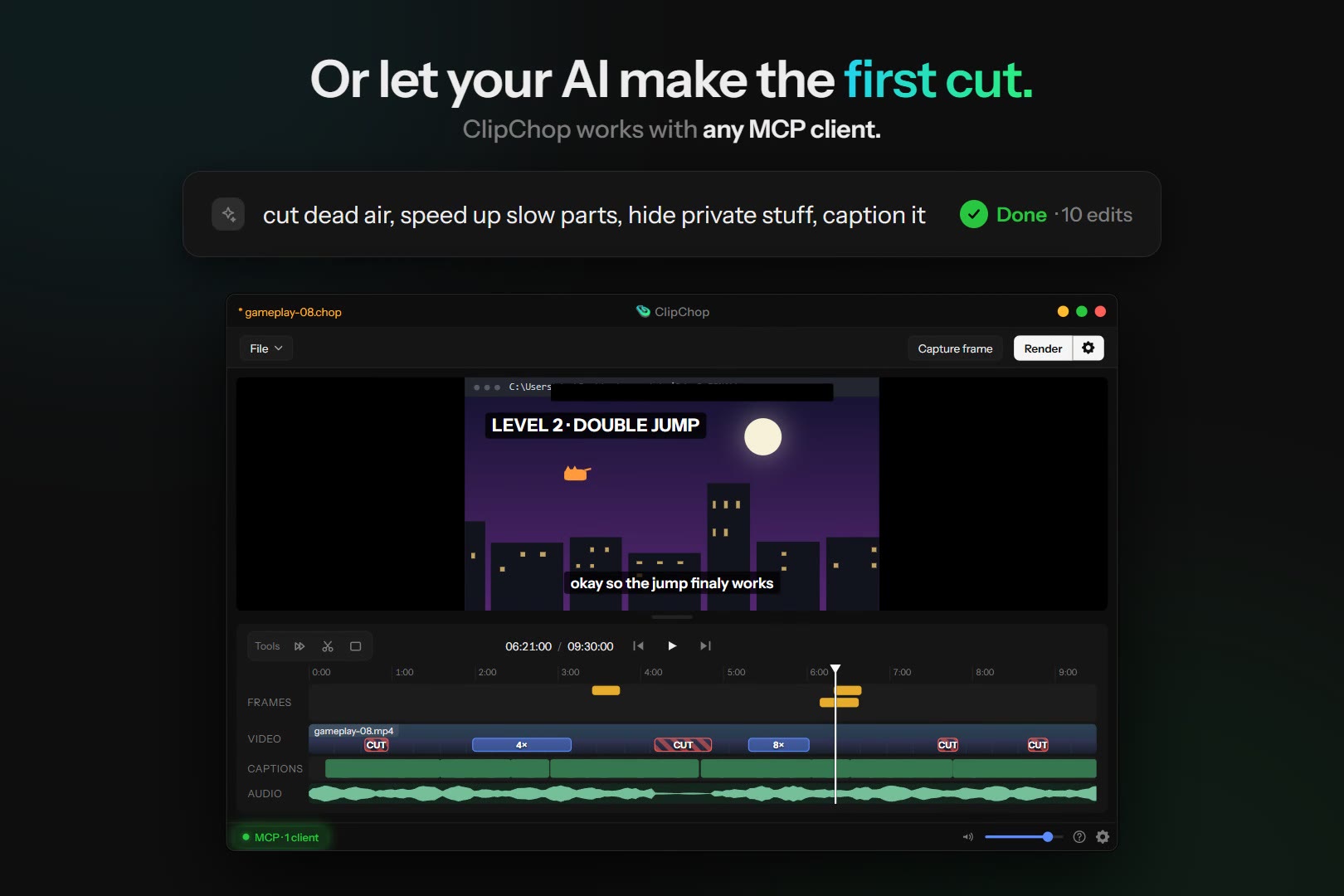 I got tired of opening Davinci to just simply trim a video or stitch some clips together, So I tried